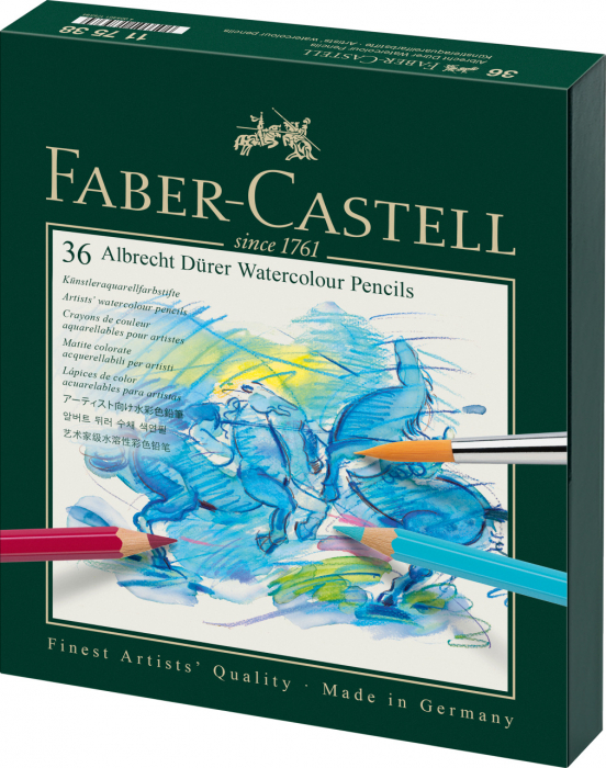 CREIOANE COLORATE ACUARELA 36 CULORI STUDIO DURER FABER-CASTELL [1]