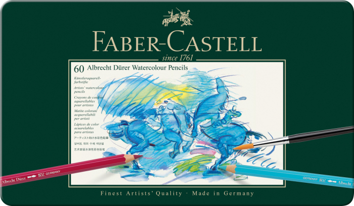 CREIOANE COLORATE ACUARELA 60 CULORI ALBRECHT DURER FABER-CASTELL [1]