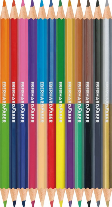 CREIOANE COLORATE BICOLORE 12*2 EBERHARD FABER [3]