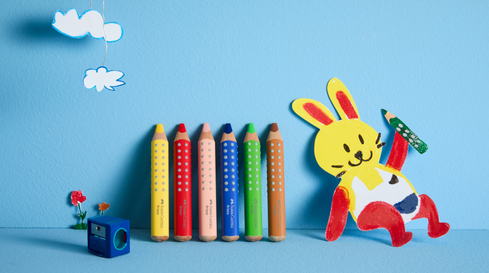 CREIOANE COLORATE XXL 6 CULORI GRIPPY FABER-CASTELL [5]
