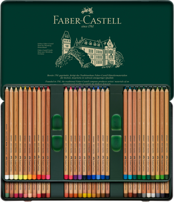 CREIOANE PASTEL PITT 60 CULORI FABER-CASTELL [3]
