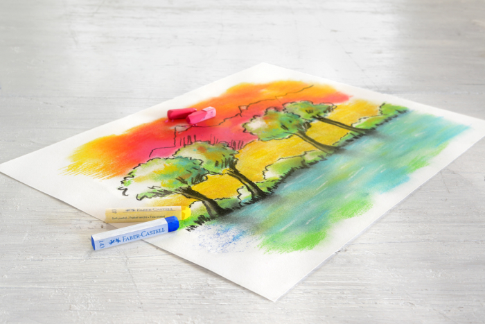 CREIOANE PASTEL SOFT 12 CULORI FABER-CASTELL [3]