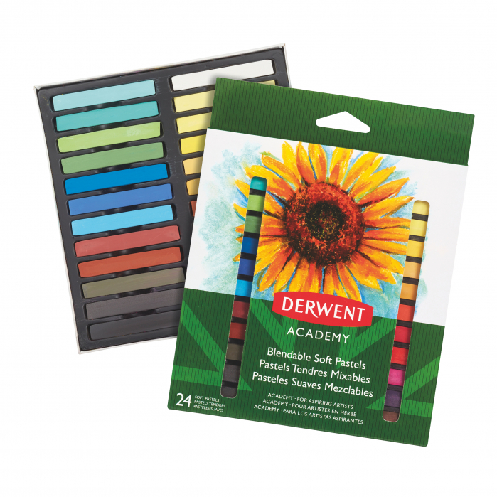 CREIOANE PASTEL SOFT 24 CULORI DERWENT ACADEMY [2]