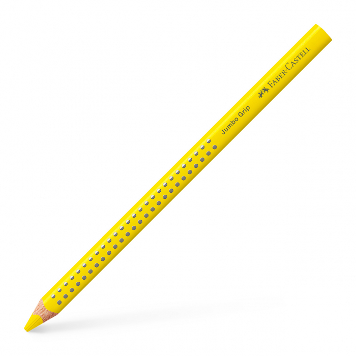 CREION COLORAT GALBEN JUMBO GRIP FABER-CASTELL [1]