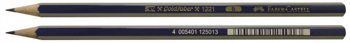 CREION GRAFIT B FARA GUMA GOLDFABER 1221 FABER-CASTELL [3]