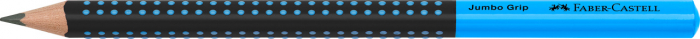 CREION GRAFIT B JUMBO GRIP TWO TONE NEGRU-ALBASTRU 2022 FABER-CASTELL [3]