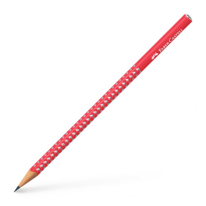 CREION GRAFIT B SPARKLE ROSU 2022 FABER-CASTELL [1]