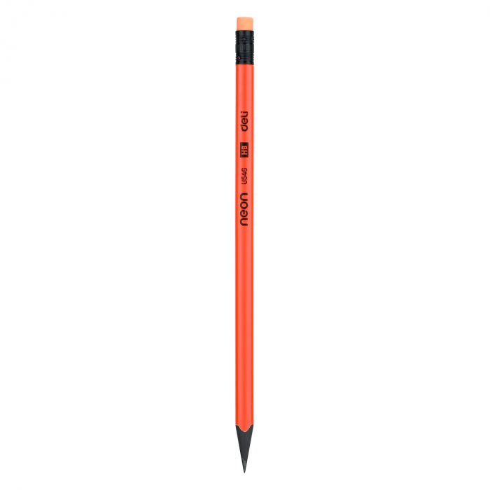 CREION GRAFIT CU GUMA FARA LEMN HB NEON DELI [2]