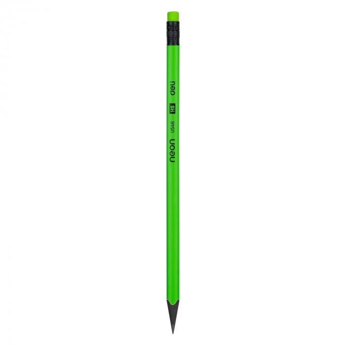 CREION GRAFIT CU GUMA FARA LEMN HB NEON DELI [4]