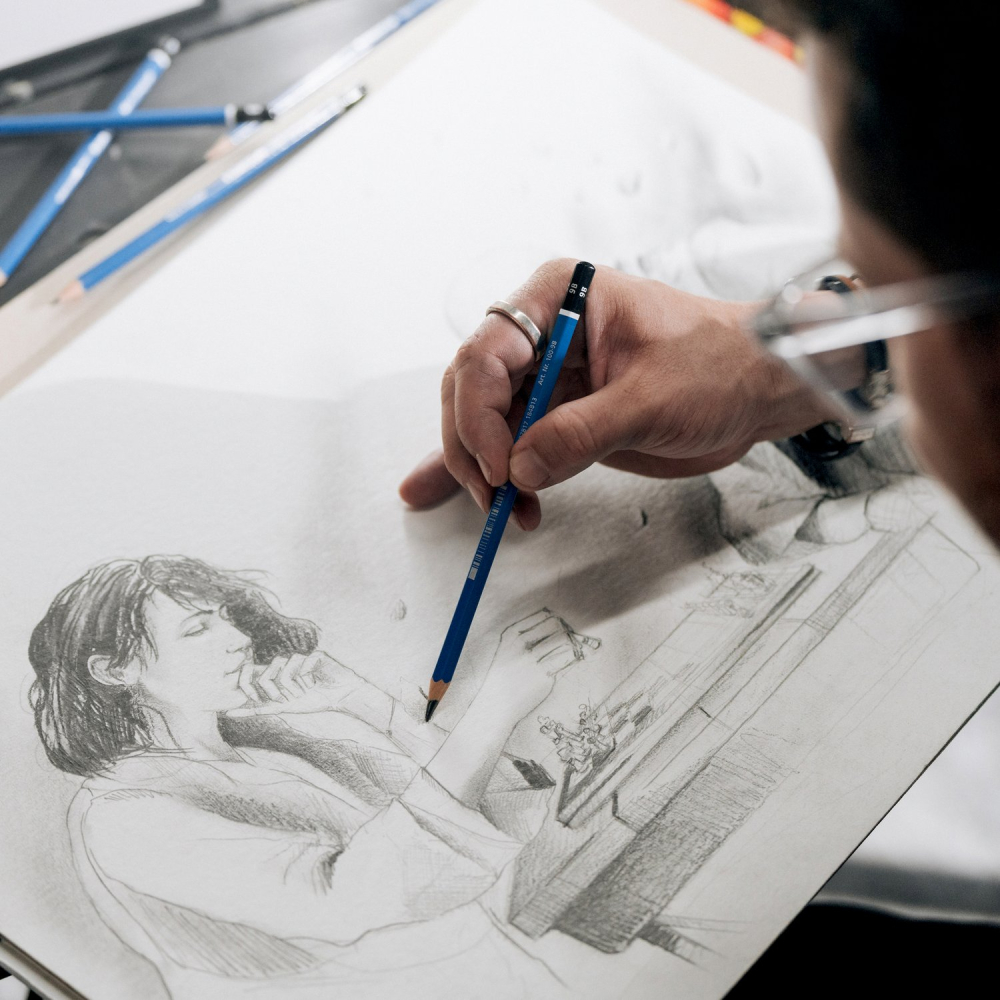 CREION STAEDTLER LUMOGRAPH 100 2B [5]