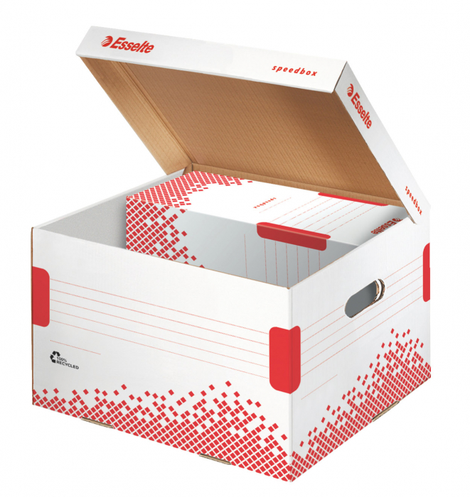 CUTIE ARHIVARE CU CAPAC M SPEEDBOX ESSELTE [2]