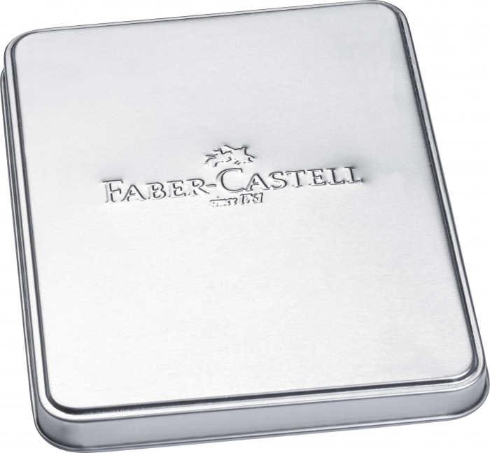 CUTIE CADOU METAL PENTRU 1 INSTRUMENT + 1 CERNEALA + 1 CONVERTOR FABER-CASTELL [2]