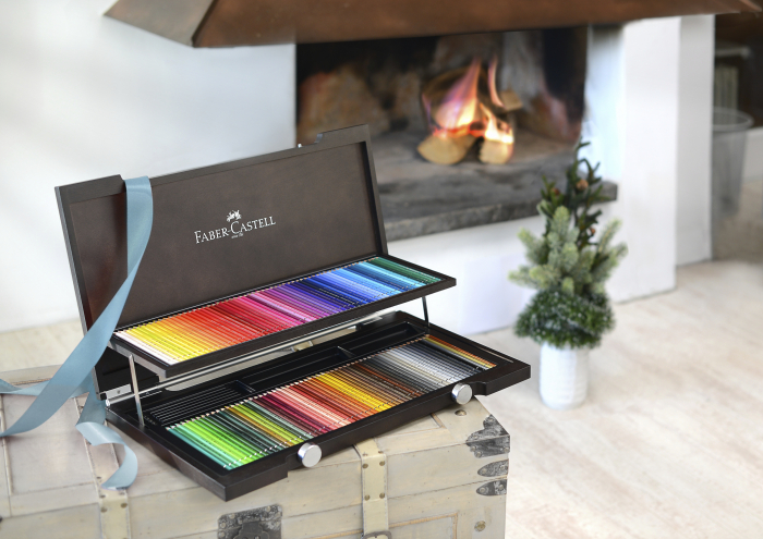 CUTIE LEMN 120 BUCATI CREIOANE ACUARELA ALBRECHT DURER FABER-CASTELL [2]