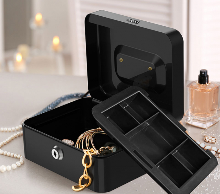 CUTIE VALORI METAL 9 x 20 x 16 CM DELI [2]