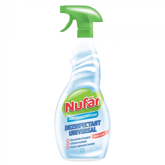 DEZINFECTANT SUPRAFETE CU PULVERIZATOR 500ML NUFAR FARMEC [1]