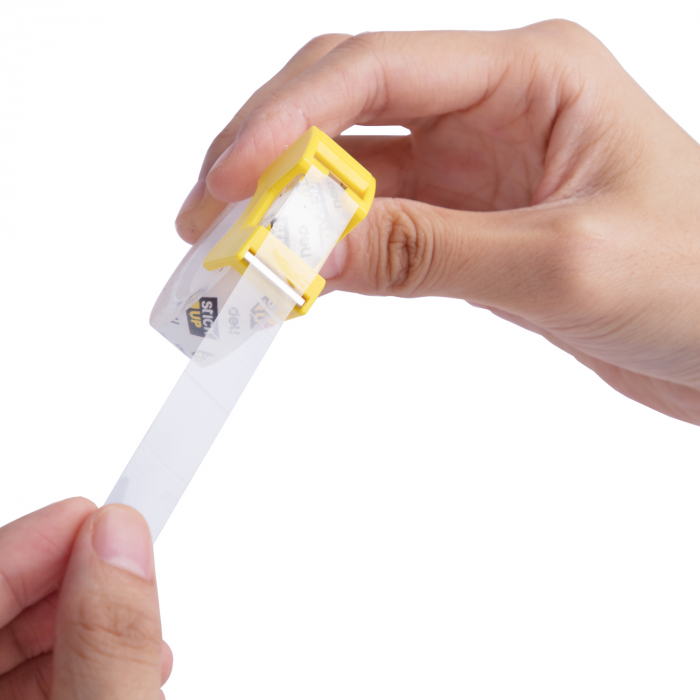 DISPENSER BANDA ADEZIVA INVISIBLE 2*12MM*18.3M DELI [4]