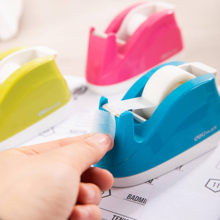 DISPENSER STABIL PENTRU BANDA ADEZIVA 18MM DELI [2]