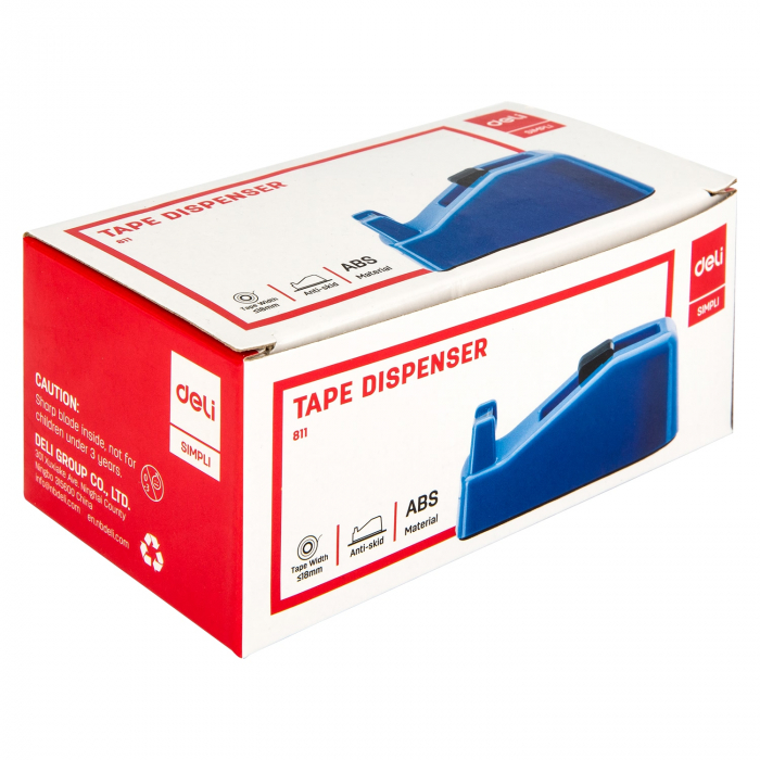 DISPENSER STABIL PENTRU BANDA ADEZIVA E811 18MM DELI [5]