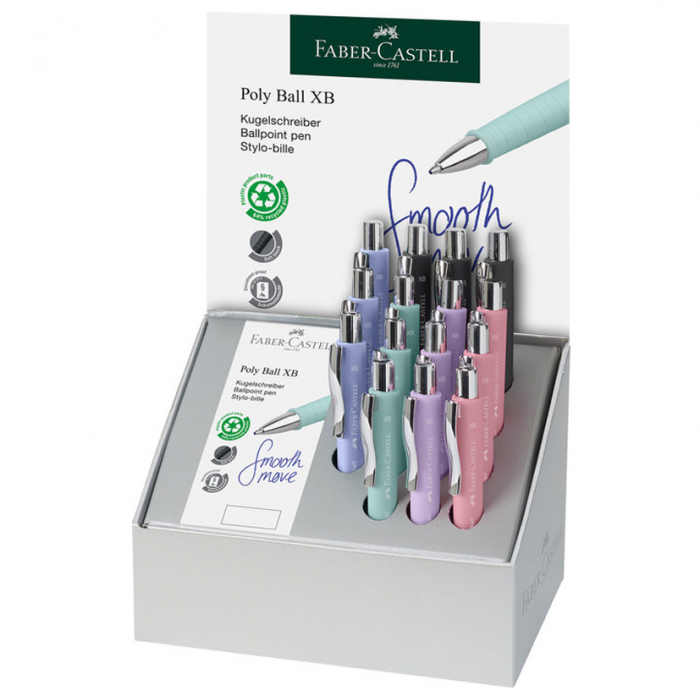 DISPLAY 15 BUC PIX POLY BALL XB FABER-CASTELL [1]