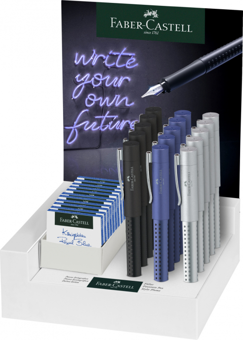 DISPLAY 15 BUC STILOU GRIP 2011 M 2022 FABER-CASTELL [1]