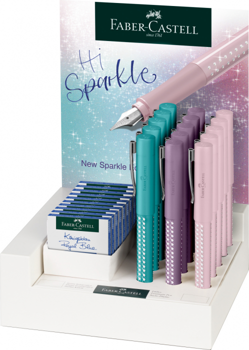 DISPLAY 15 BUCATI STILOU SPARKLE M FABER-CASTELL [1]