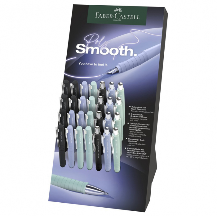 DISPLAY 16 STILOURI + 12 PIXURI POLY FABER-CASTELL [1]