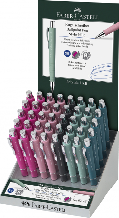 DISPLAY 40 BUC PIX POLY BALL XB FABER-CASTELL [1]