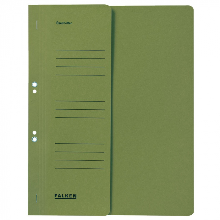 DOSAR CARTON CAPSE 1/2 VERDE FALKEN/EXACOMPTA [1]