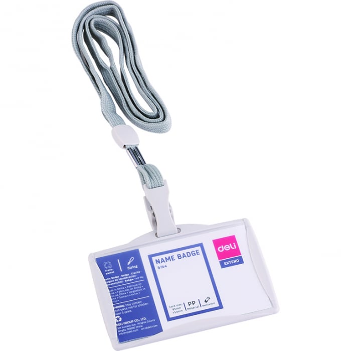 ECUSON ORIZONTAL RIGID 85*53MM CU CLIPS SI SNUR TEXTIL DELI [1]