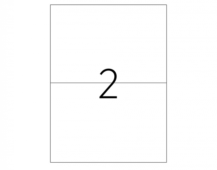ETICHETE 2/A4 210*148.5MM COLTURI DREPTE 100/TOP TANEX [2]