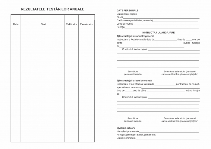 Fisa individuala pentru situatii de urgenta P.S.I.-ISU, A5 [4]