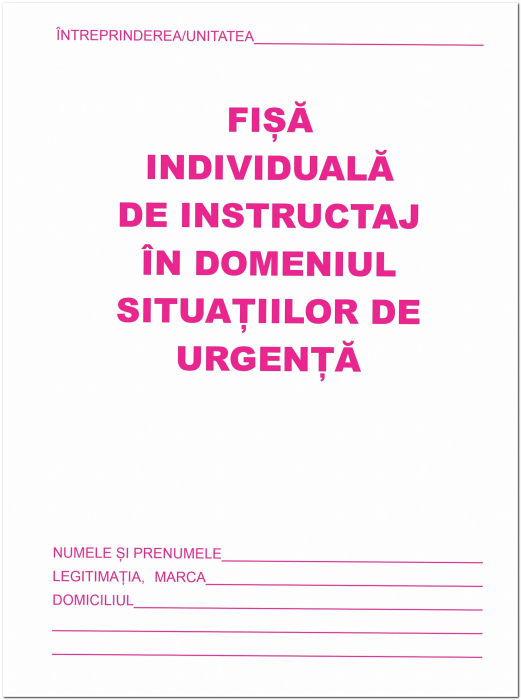 Fisa individuala pentru situatii de urgenta P.S.I.-ISU, A5 [1]