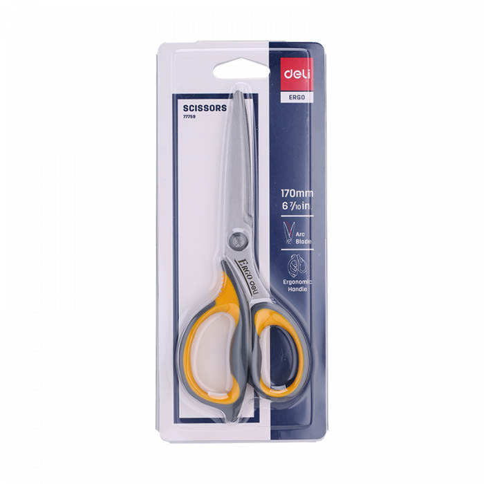 FOARFECA BIROU 17CM CU GRIP DELI [3]