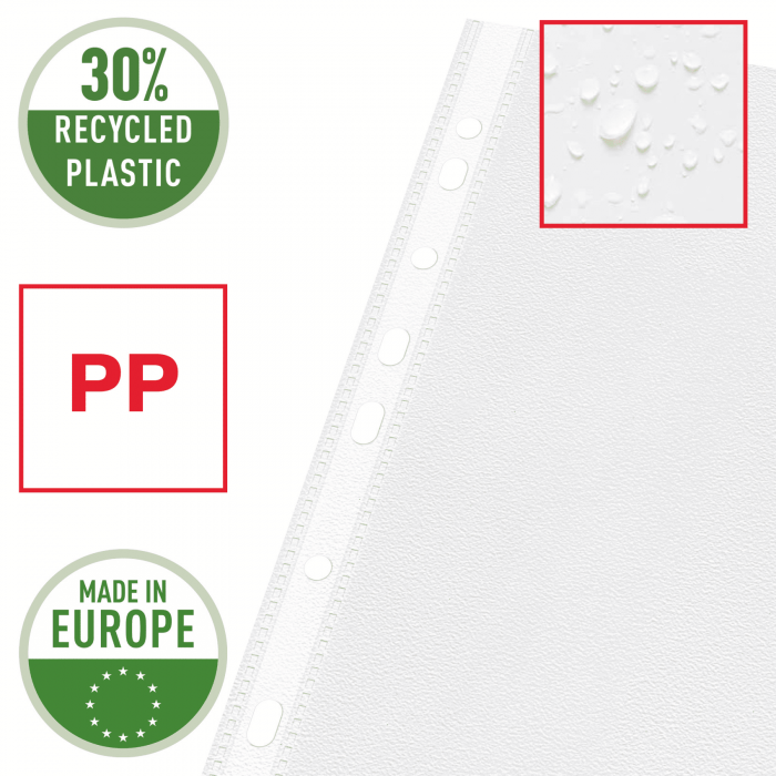 FOLIE PROTECTIE A4 85 MICRONI 100/SET ESSELTE [3]