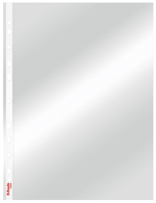 FOLIE PROTECTIE A4 CRISTAL 40 MICRONI 100/TOP ESSELTE [1]