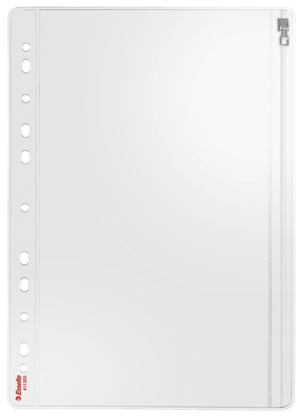 FOLIE PROTECTIE A4 CU FERMOAR 200 MICRONI 5/SET ESSELTE [1]