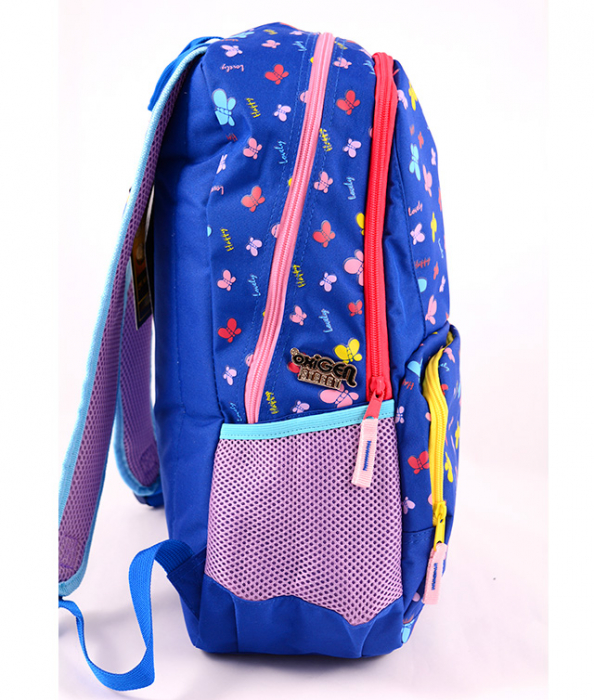 GHIOZDAN GIMNAZIU FLY BUTTERFLY ALBASTRU MULTICOLOR PIGNA [3]