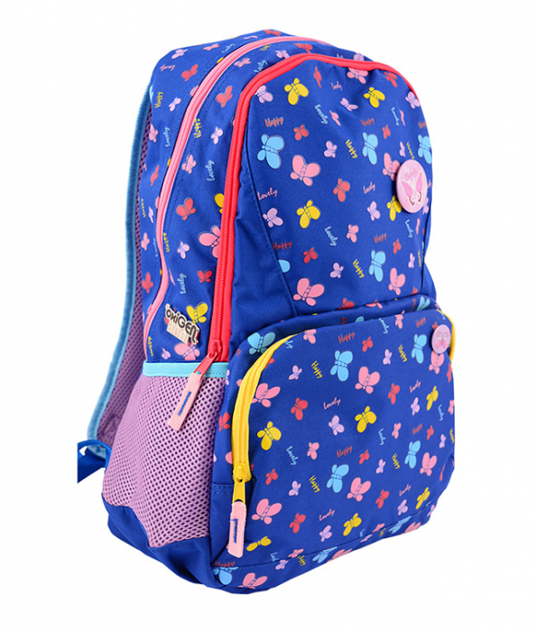GHIOZDAN GIMNAZIU FLY BUTTERFLY ALBASTRU MULTICOLOR PIGNA [2]