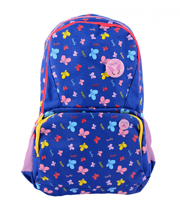 GHIOZDAN GIMNAZIU FLY BUTTERFLY ALBASTRU MULTICOLOR PIGNA [1]