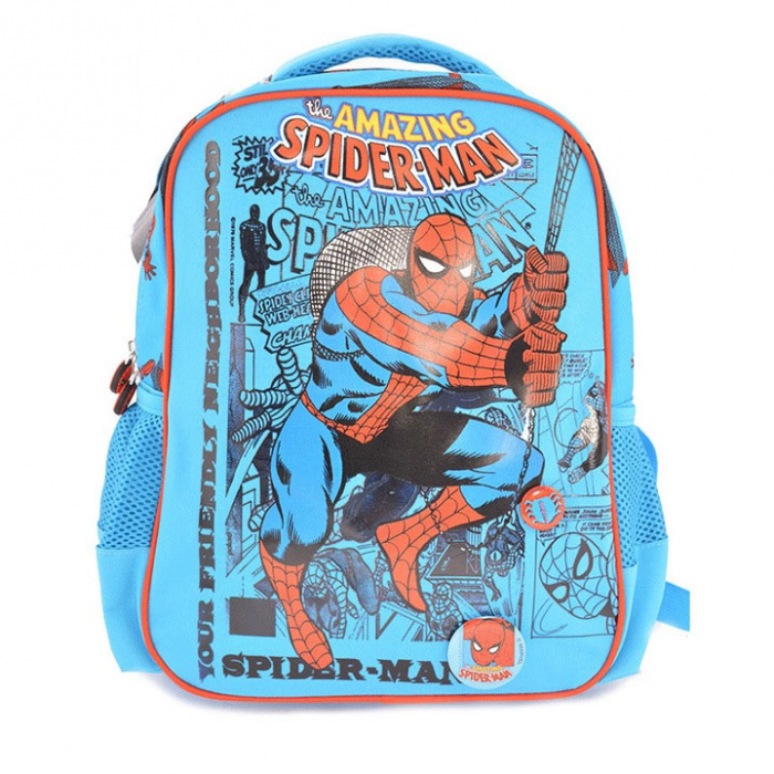 GHIOZDAN GRADINITA SPIDERMAN COMICS ALBASTRU DESCHIS PIGNA [1]