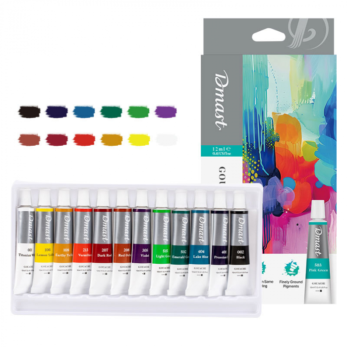 GUASE 12 CULORI 12 ML DMAST BY PEBEO [1]