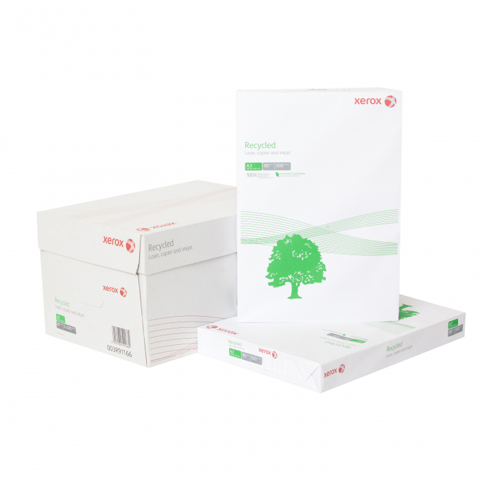 HARTIE COPIATOR A3 RECICLATA 80G 500/TOP XEROX [2]