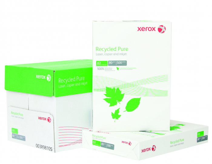 HARTIE COPIATOR A3 RECICLATA PURE 80G 500/TOP XEROX [2]