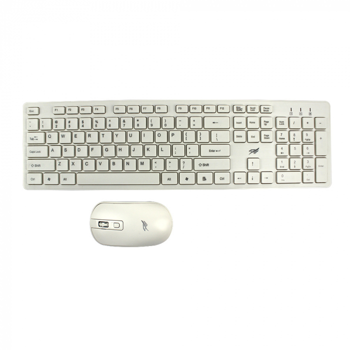 Kit wireless: tastatura multimedia & mouse optic [2]
