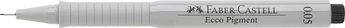LINER 0.05MM NEGRU ECO PIGMENT FABER-CASTELL [4]