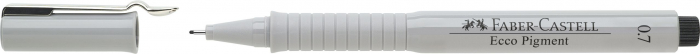 LINER 0.7MM NEGRU ECO PIGMENT FABER-CASTELL [2]
