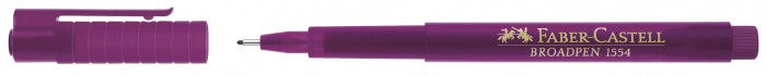 LINER 0.8MM MAGENTA BROADPEN 1554 FABER-CASTELL [2]