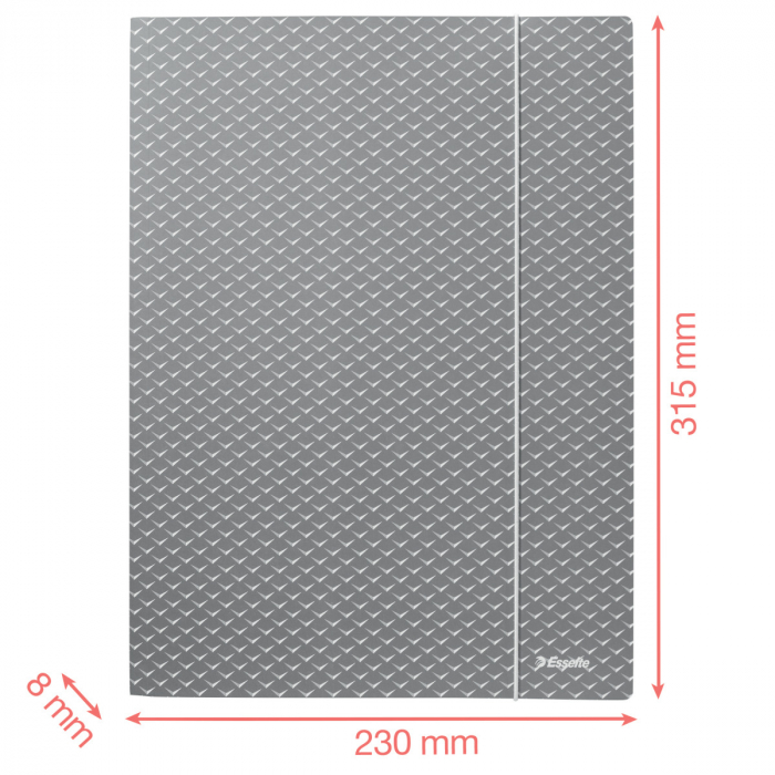 MAPA CARTON CU ELASTIC ALBASTRA RECICLABILA COLOUR'BREEZE ESSELTE [4]