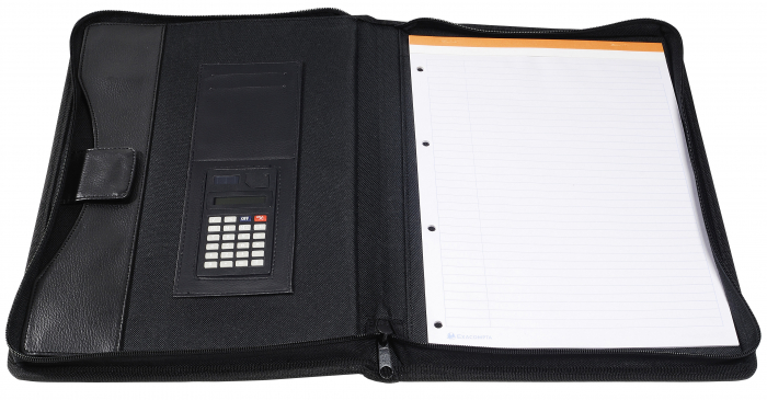 MAPA CONFERINTA CU CALCULATOR SI BLOC NOTES NEAGRA EXACOMPTA [2]