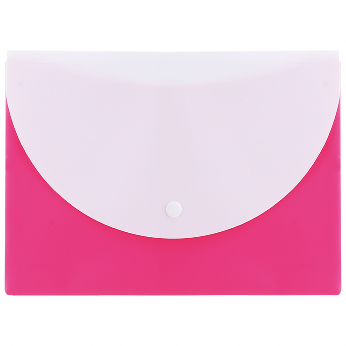 MAPA PLASTIC CU BUTON A5 DIV. CULORI NEON DELI [5]